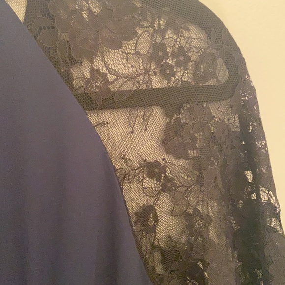 Temperley London layered blue laced dress - Picture 4 of 7